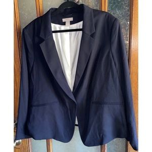 Navy blue formal blazer